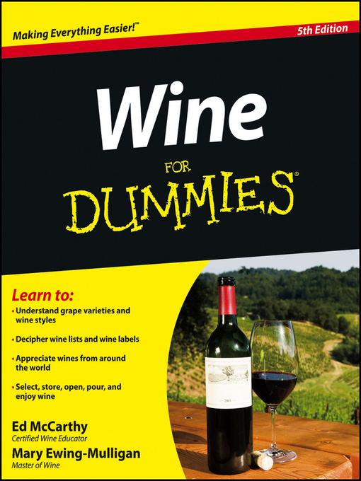 Title details for Wine For Dummies by Ed McCarthy - Available